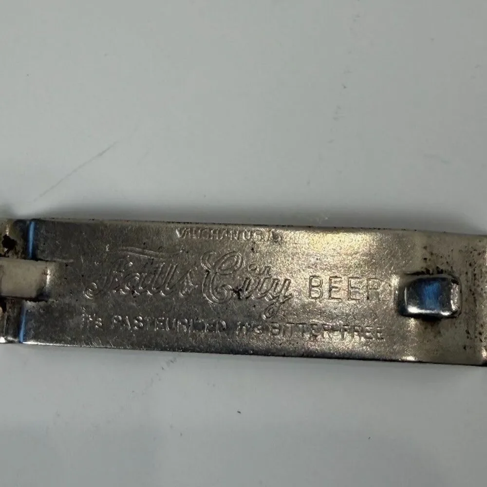Lot of 4 Vintage Advertising Can/Bottle Openers-Falls City, Oertel, Royal Crown